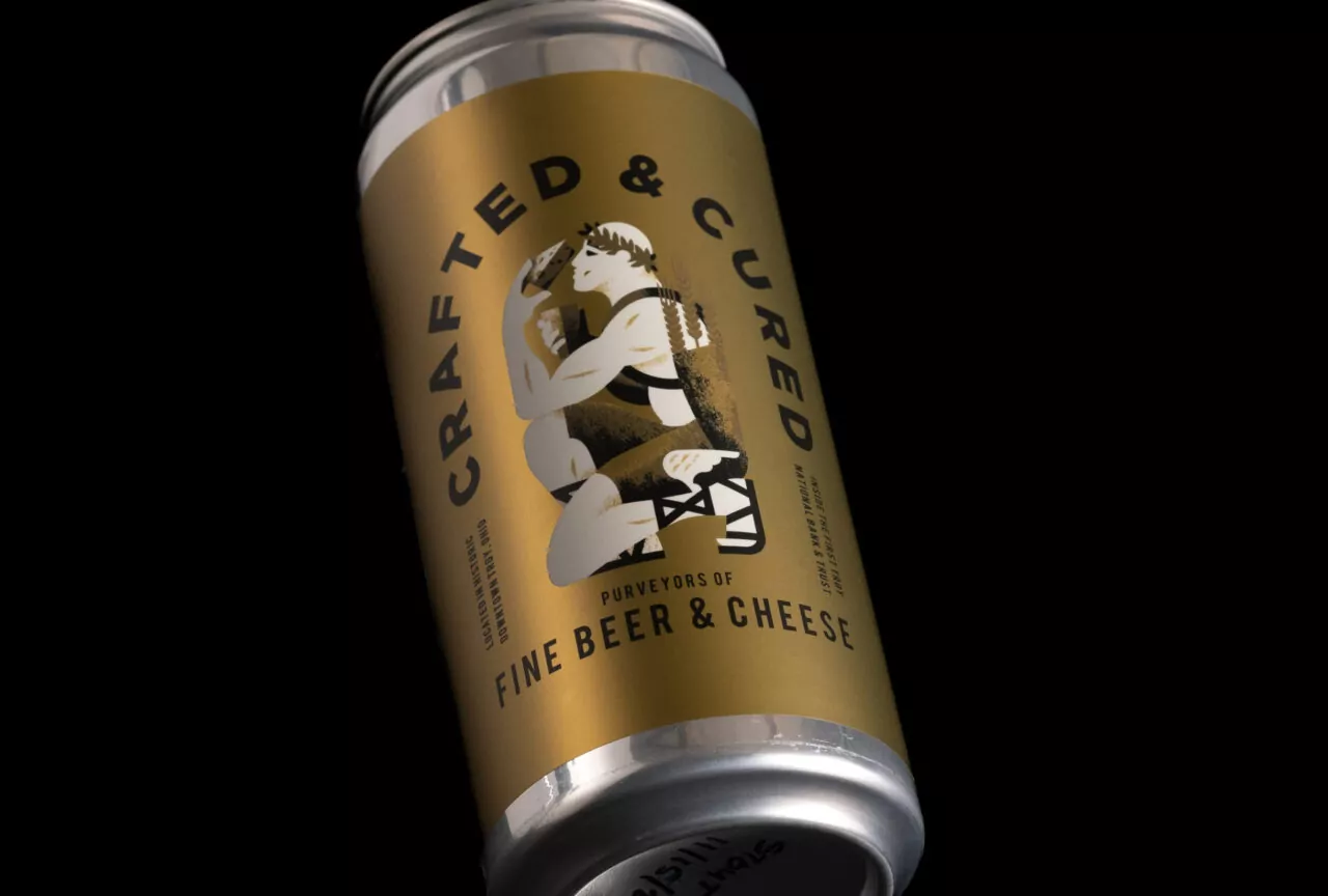 Crowler can with custom labels