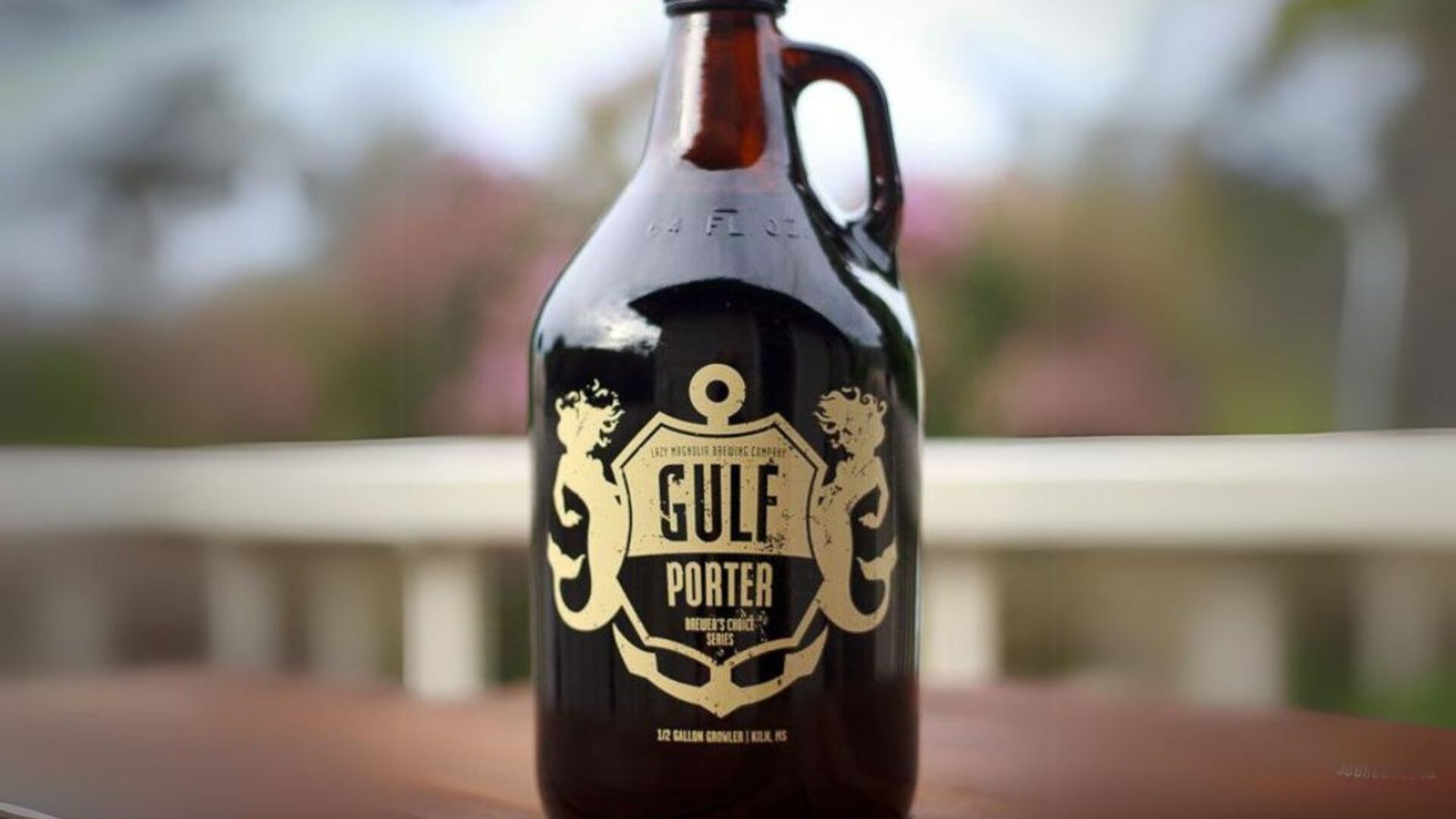 Beer Growler with custom label