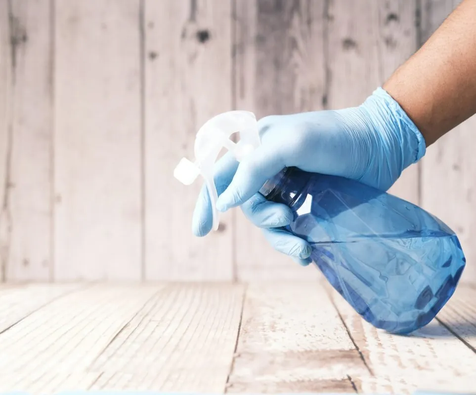 Household cleaning bottle