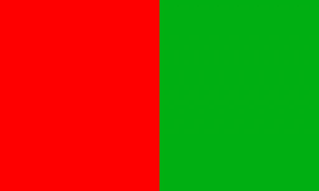 Red and Green